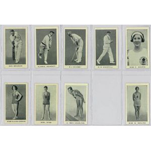 1932 Godfrey Phillips 'Australian Sporting Celebrities', almost…