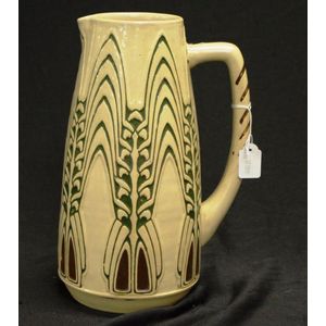 Good German Simon Peter Gerz ceramic jug design by Peter…