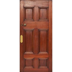 An antique cedar door, Australian 19th century