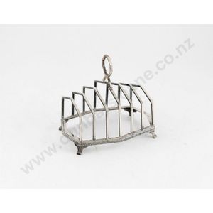 Early 19th Century Antique Victorian Sterling Silver Toast Rack London 1837  Henry Wilkinson & Co