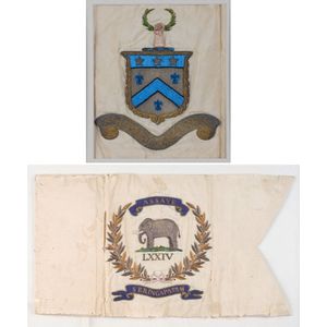 Highland Regiment Pennant: Seringapatam & Assaye Victories, ca 1810 ...