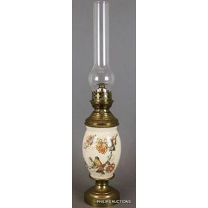 Antique Brass Oil Lamp – Vintage Type Shop