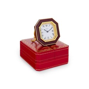 Antique Clocks, French Clocks, Cartier Enamel Desk Clock