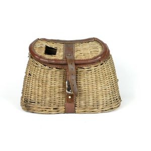 Vintage baskets, creels and boxes - price guide and values