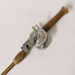An American Heddon 'Pal' trout casting rod, with matching reel,…