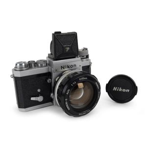 Nippon Kogaku: Early production model Nikon Ftn SLR camera…