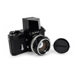 Nippon Kogaku: Black-body Nikon F SLR camera [#7009505], circa&hellip;