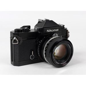 Nippon Kogaku: Black-body Nikon Nikomat FT2 SLR camera [#FT2…