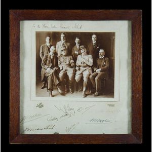 Photograph, Judith Fletcher. Framed & glazed photograph of the…