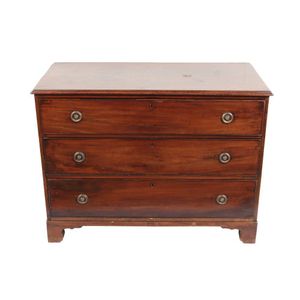 Antique three drawer chest of drawers - price guide and values