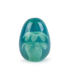 A rare English antique coloured glass paperweight dump, 19th…