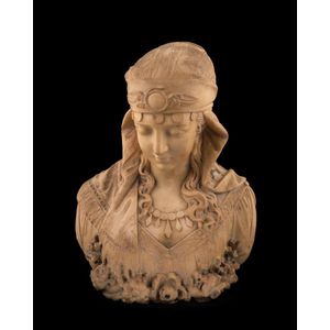 Pietro Bazzanti (1825-1895), Sulamitide, Italian carved…