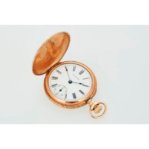 waltham quartz pocket watch