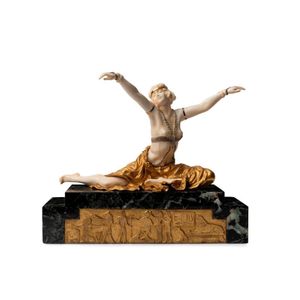 Claire-Jeanne Roberte Colinet (1880-1950) Theban dancer, circa…