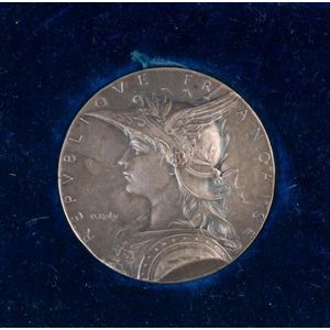 French silver medal 'Ministry of Internal Affairs Prize Offered…