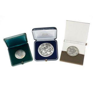 Italian Silver Presentation Medals - Set of Three - Medals, civilian ...