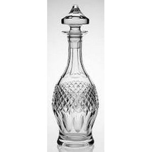 A Waterford 'Colleen' pattern decanter, baluster shape, height…
