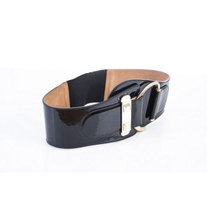 Gucci Pink Patent Leather Horsebit Wide Waist Belt 80CM Gucci