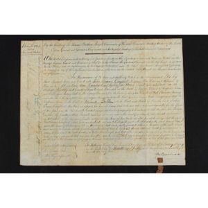 Important and historical Australian Colonial Land Grant for…