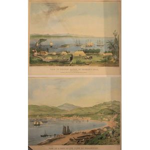 Two important Thomas Allan colour lithographs from drawings by…