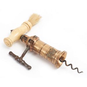 A Victorian 'Thomason Type' corkscrew late 19th century, with…