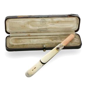 Antique Russian letter openers / paper knife inc. Faberge - price