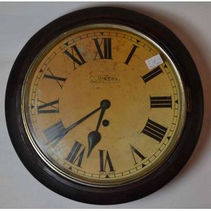 Levinson Mahogany Wall Clock with Kalgoorlie Provenance - Clocks - Wall ...