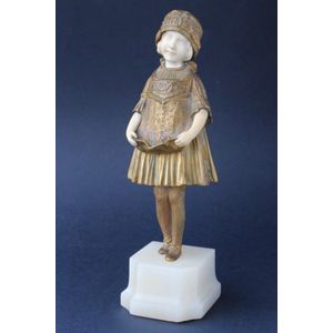 Demetre Chiparus (1886-1947) Art Deco bronze and ivory figure,…