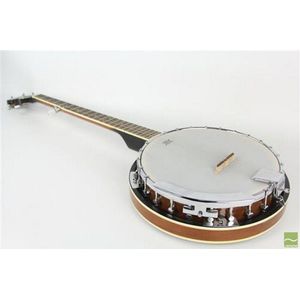 Caraya 5 string banjo with Remo head made out of mahogany, the…
