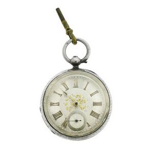 Waltham Silver Pocket Watch, Birmingham 1898 - Watches - Pocket & Fob ...