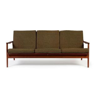 A Parker three seater sofa, circa 1960 with original upholstery…