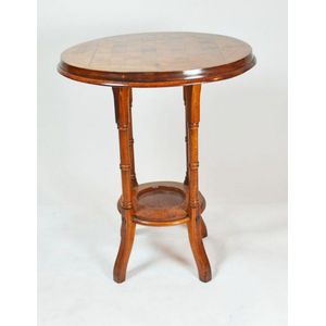Attributed to William Norrie (New Zealand) c.1890 an inlaid…