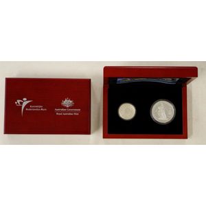 Two 2006 silver proof coin sets being a joint issue Australia…