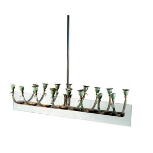 A mid century sixteen arm chandelier for Fontana Arte, Italian,…