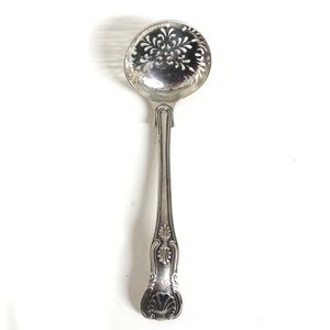 1854 Kings Pattern Silver Sifting Spoon by Chawner & Co - Flatware ...