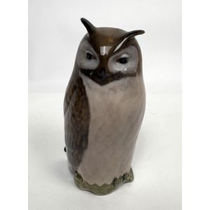 A Royal Copenhagen, Denmark porcelain figure of an owl, no.&hellip;