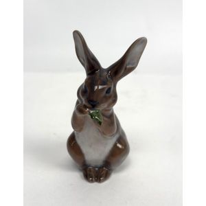 A Royal Copenhagen, Denmark porcelain figure of a rabbit, no.&hellip;