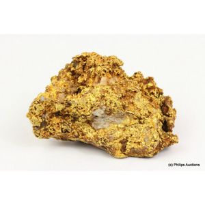 A natural gold nugget, 24ct yellow gold, of freeform, measuring…
