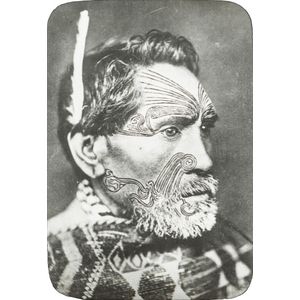 New Zealand: Maori glass plate negatives including Maggie…