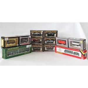 Twelve various models, including Dapol and Mainline freight…