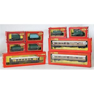 Tri-Ang Hornby Boxed Model Train Set (9) - Railway Trains and Trams ...