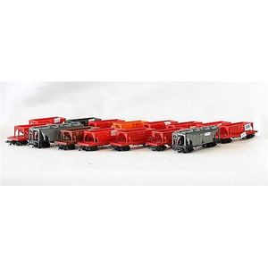A group of Tri-Ang Cargo and freight carriages, unboxed (15).