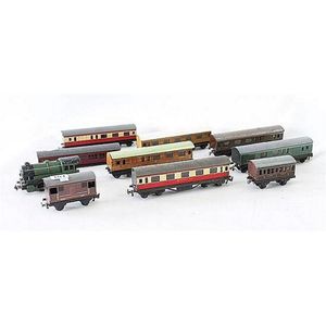 Unboxed TTR Train Set with Carriages and Locomotive - Railway Trains ...