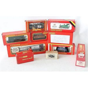 Eleven various Hornby, Tri-Ang and Dublo models, including four…