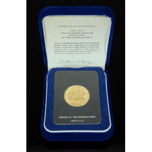 Limited Edition Guyana Gold Coins with Presentation Box - Franklin