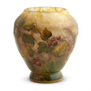 Early 20th century glass wares by Daum Nancy - price guide and values