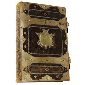 George I 'Fleetwood Family' bible Clad in silver dated 1722…
