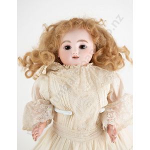 Wonderful steiner gigoteur French bisque doll 19 inches - Ruby Lane