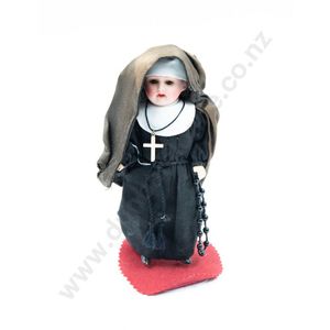 Armand Marseille bisque doll, stationary dark pupiless eyes…