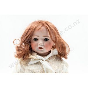 Bahr & Proschild bisque character baby doll, blue stationary…
